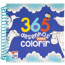 365 Desenhos para Colorir Azul