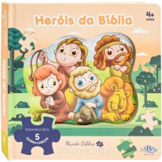 Mundo Bíblico em quebra-cabeças: Heróis da Bíblia