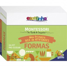 Escolinha MONTESSORI Meu P BOX de Atividades: Formas (Escolinha)