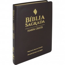 Bíblia Sagrada ARC Letra Gigante com Harpa Cristã