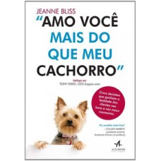 Amo você mais do que meu cachorro
