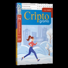 Livro Criptograma nível médio Ed 74