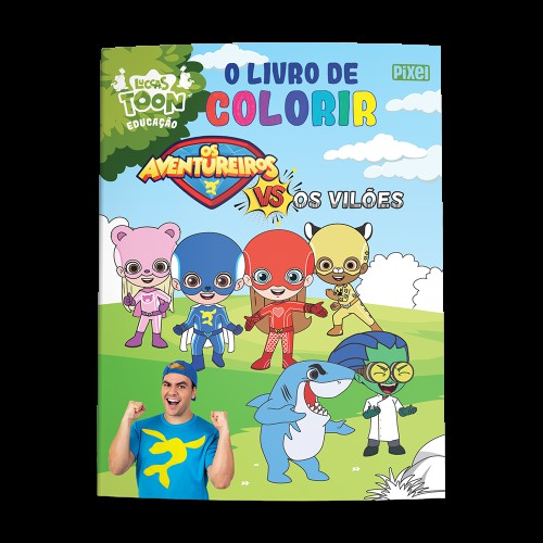 Livro De Colorir Os Aventureiros - 9786581349172