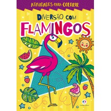 Diversão com flamingos