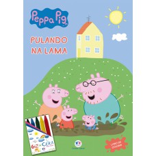 Kit médio + giz de cera (sem solapa) - Peppa Pig