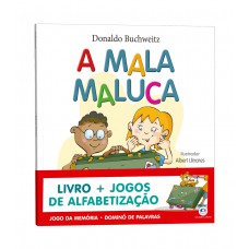 Mala Maluca - Livro + Jogos de alfabetização