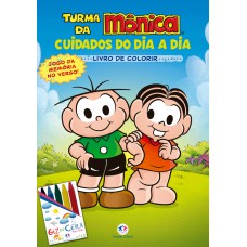 Turma da Mônica - Kit médio + giz de cera (sem solapa)