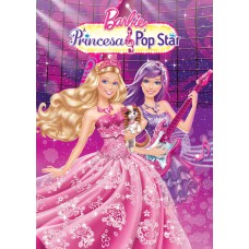 Kit 2 em 1 almofadado + livro de atividades - Barbie