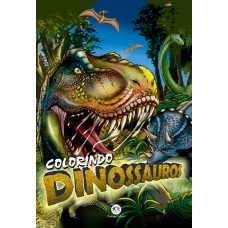 Colorindo dinossauros