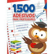 1500 adesivos - Colabore com o aprendizado de seus alunos Inglês