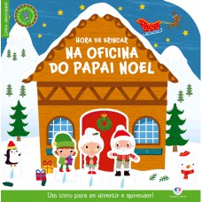 Hora de brincar na oficina do Papai Noel