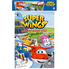 Super Wings - com giz de cera