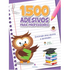 1500 adesivos - Encoraje seus alunos a aprender!