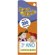 Pense Rápido 3º Ano - A partir de 8 anos