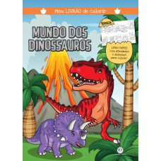 Mundo dos dinossauros - Meu livrão de colorir