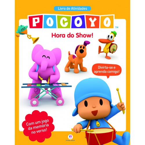 Folha Online - Livraria da Folha - Novos livros do personagem Pocoyo  ensinam brincadeiras e vêm com passatempos - 10/03/2010
