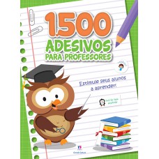 1500 adesivos - Estimule seus alunos a aprender