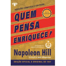 Quem pensa enriquece - livro de bolso