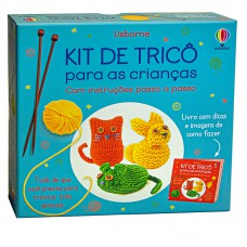 Kit de tricô para as crianças