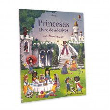 Princesas: livro de adesivos