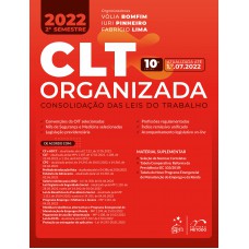 CLT Organizada - Consolidação das Leis do Trabalho