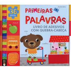 Primeiras palavras : Adesivos com quebra-cabeça