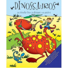Dinossauros : Um divertido livro de atividades (+adesivos)