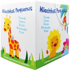 Mãozinhas pequenas verde : Fazenda, corpo, escola, brinquedos, vrum!