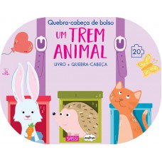 Um Trem animal: quebra-cabeça de bolso