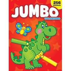 Jumbo coloriamo vermelho 2-3 anos