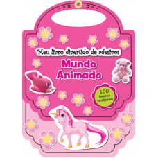 Mundo animado : Meu livro divertido de adesivos