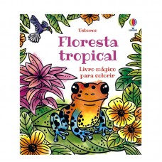 Floresta Tropical Livro Magico Para Colorir