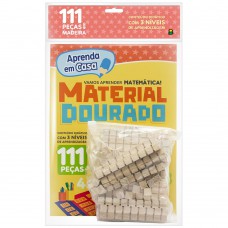 Aprenda em Casa Livro-Kit Material Dourado MAD