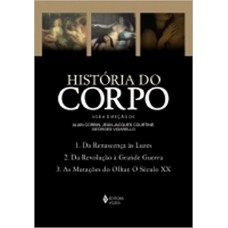 História do corpo - Caixa com 3 volumes