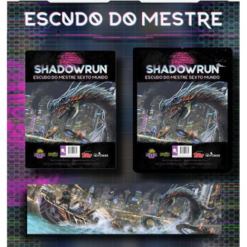 Escudo Do Mestre: Shadowrun Sexto Mundo -rpg - New Order