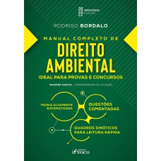 MANUAL COMPLETO DE DIREITO AMBIENTAL - 2ª ED - 2022