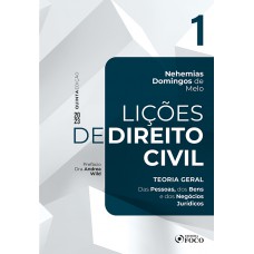 Lições de Direito Civil - Volume 1 - 5ª Ed - 2023