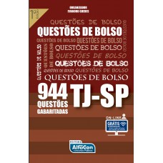 Questões de bolso - TJ SP - 944 questões gabaritadas