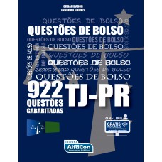 Questões de bolso - TJ PR - 922 questões gabaritadas