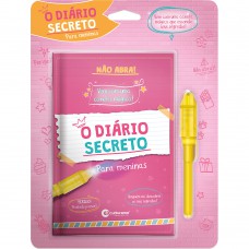 Diário Secreto com Caneta Mágica - Rosa