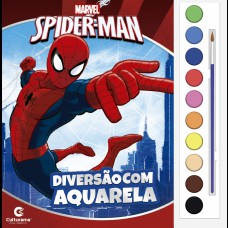 Diversão com Aquarela Homem-aranha