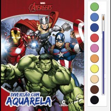 Diversão Com Aquarela Vingadores