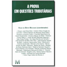 A prova em questões tributárias - 1 ed./2014