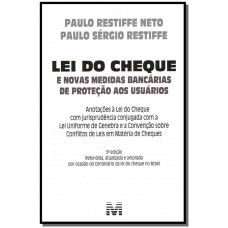 Lei do cheque e novas medidas bancárias de proteção aos usuários - 5 ed./2012