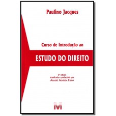 Curso de introdução ao estudo do direito - 6 ed./2014