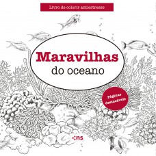 Maravilhas do oceano - Livro de colorir antiestresse