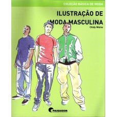 Ilustração de moda masculina