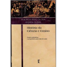 História da Ciência e Ensino: Fontes primárias e propostas para sala de aula