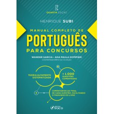 Manual Completo de Português para Concursos - 4ª Ed - 2024