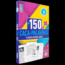 Livro Coquetel Mais 150 caça-palavras e muitos outros jogos nível fácil Ed 27